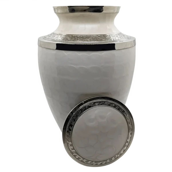 Cremation Urn – White